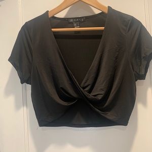 Sexy Black Crop Top